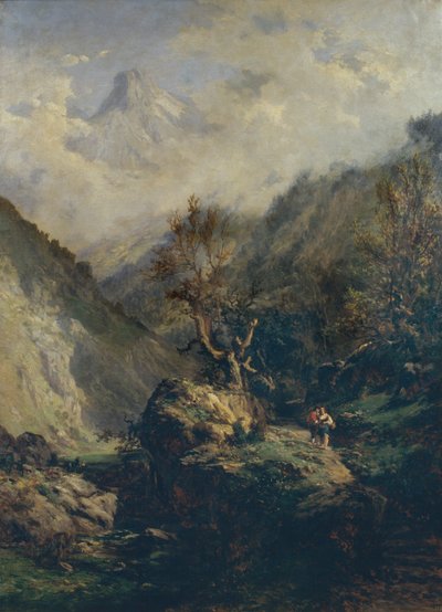 Mountains in Asturias by Carlos de Haes